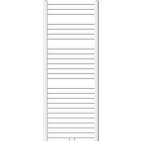 ECD Germany Badheizkörper 600 x 1500 mm - Weiß - gebogen mit Mittelanschluss - Design Heizkörper Handtuchwärmer Handtuchtrockner Handtuchheizkörper von ECD GERMANY