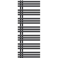 ECD Germany Iron EM Design Badheizkörper - 600 x 1600 mm - Anthrazit - Designheizkörper Paneelheizkörper Heizkörper Handtuchwärmer Handtuchtrockner von ECD GERMANY