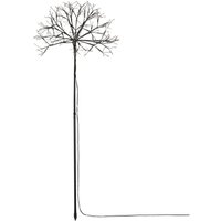 ECD Germany LED-Baum 100 cm 240 warmweiße LEDs, Innen & Außen IP44 Wasserdicht, Lichtbaum Lichterbaum Leuchtbaum Beleuchteter Dekobaum Gartenstecker von ECD GERMANY