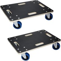 Ecd Germany - 2er Set Transportroller 40x60 cm bis 800 kg Siebdruckplatte, PP-Räder, Transporthilfe für Umzug, Rollbrett Möbelroller Möbel-Transport Ecd Germany - 2er Set Transportroller 40x60 cm bis 800 kg Siebdruckplatte, PP-Räder, Transporthilfe für Umzug, Rollbrett Möbelroller Möbel-Transport von ECD GERMANY
