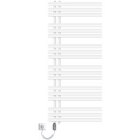 Ecd Germany - Iron em Design Badheizkörper Elektrisch mit Heizstab 1200 w - 600 x 1400 mm - Weiß - Designheizkörper Paneelheizkörper Heizkörper von ECD GERMANY