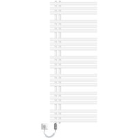 Ecd Germany - Iron em Design Badheizkörper Elektrisch mit Heizstab 1200 w - 600 x 1600 mm - Weiß - Designheizkörper Paneelheizkörper Heizkörper von ECD GERMANY