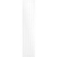 Ecd Germany - Stella Design Paneelheizkörper - 370 x 1800 mm - Weiß - Badheizkörper Heizkörper Handtuchwärmer Handtuchtrockner Designheizkörper von ECD GERMANY