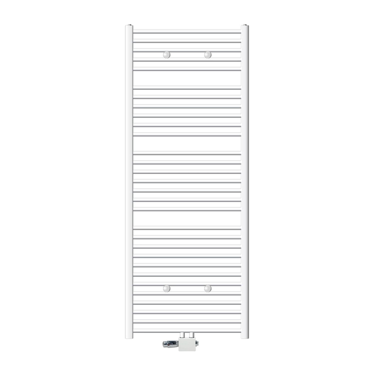 ECD Germany Badheizkörper 750 x 1800 mm Weiß mit Anschlussgarnitur Universal Eck ECD Germany Badheizkörper 750 x 1800 mm Weiß mit Anschlussgarnitur Universal Eck von ECD Germany