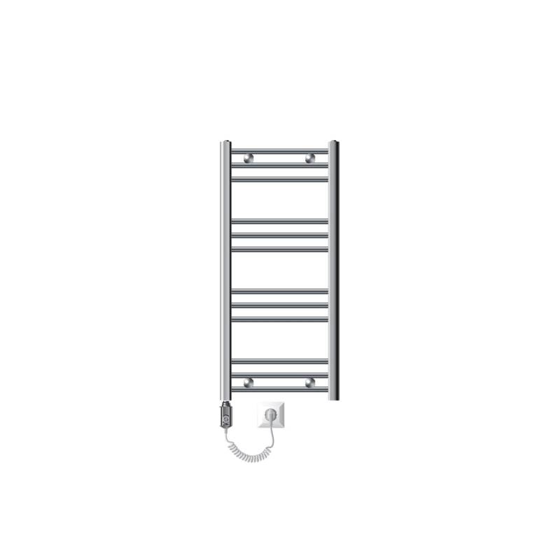 ECD Germany Badheizkörper Elektrisch mit Heizstab 300W 400 x 800 mm Chrom von ECD Germany