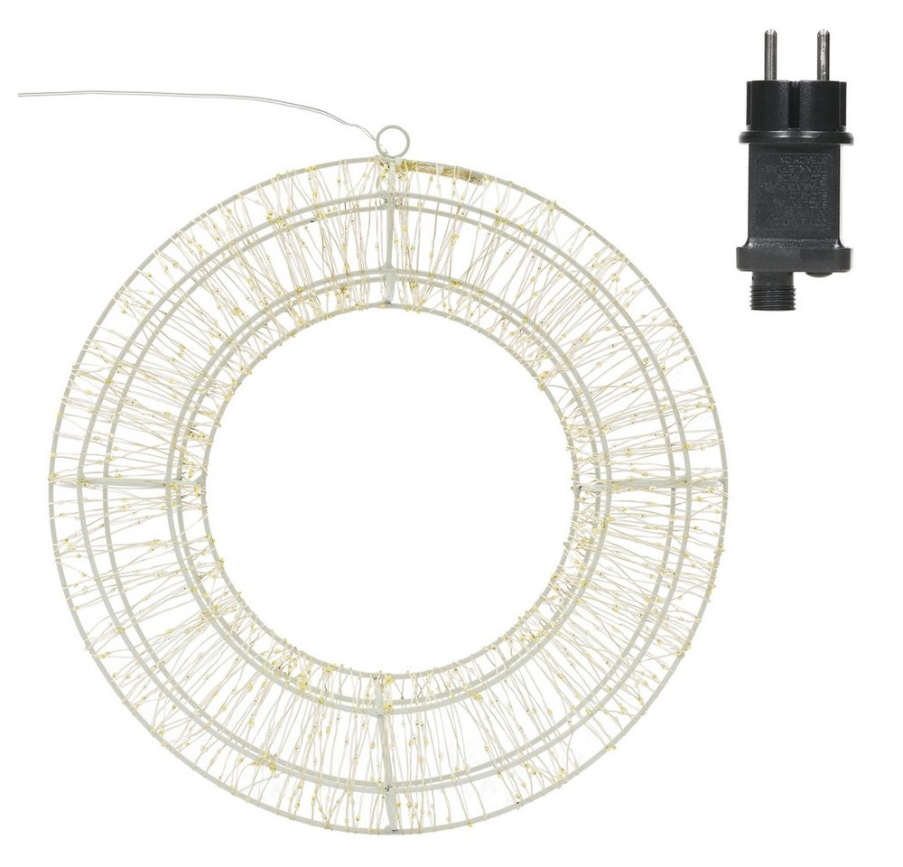 ECD Germany Dekokranz Wandkranz Hängekranz Weihnachts Kranz Lichterkranz Dekorationskranz, Türkranz Ø38cm 960 LEDs & Timer Innen/Außen IP44 Wasserdicht Warmweiß ECD Germany Dekokranz Wandkranz Hängekranz Weihnachts Kranz Lichterkranz Dekorationskranz, Türkranz Ø38cm 960 LEDs & Timer Innen/Außen IP44 Wasserdicht Warmweiß von ECD Germany