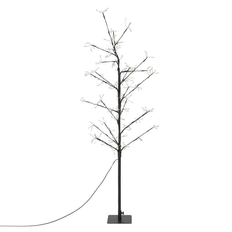 ECD Germany LED-Baum 120 cm 240 Warmweißen LEDs Lichterbaum mit Timer von ECD Germany