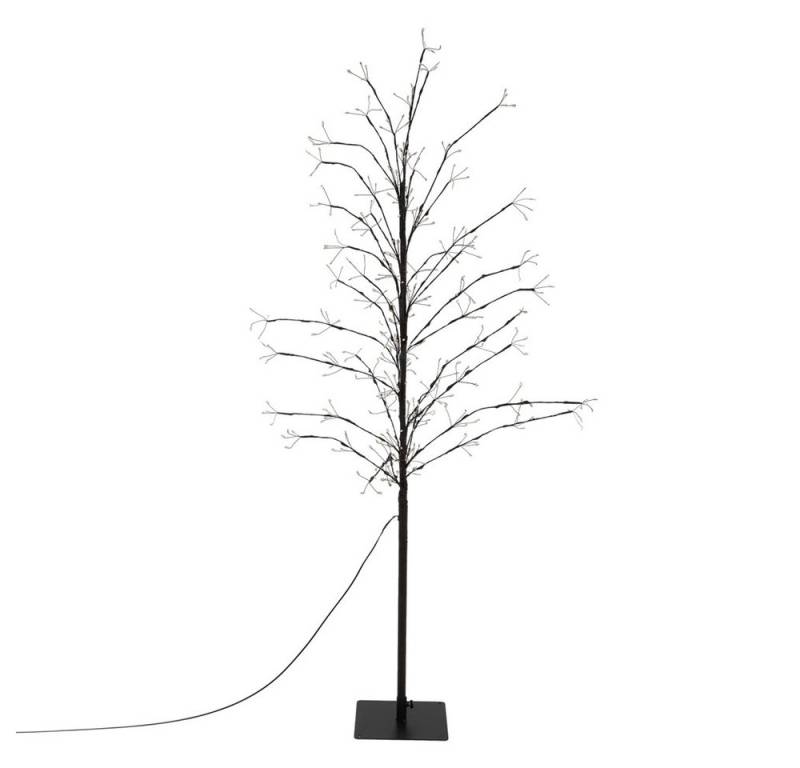 ECD Germany LED Baum Lichterbaum LED Beleuchtung Gartenleuchte Kunstbaum Weihnachtsdekobaum, Leuchtbaum mit 360 LEDs inkl. Timer für Innen & Außen IP44 Warmweiß von ECD Germany