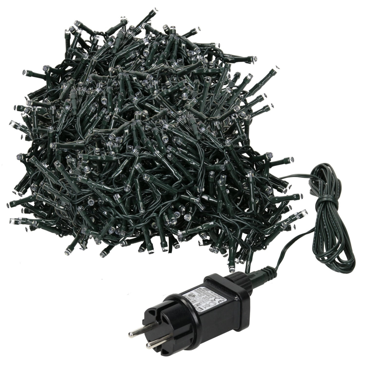 ECD Germany LED Cluster Lichterkette Extra Warmweiß 1200LED 24m 8 Programm IP44 ECD Germany LED Cluster Lichterkette Extra Warmweiß 1200LED 24m 8 Programm IP44 von ECD Germany