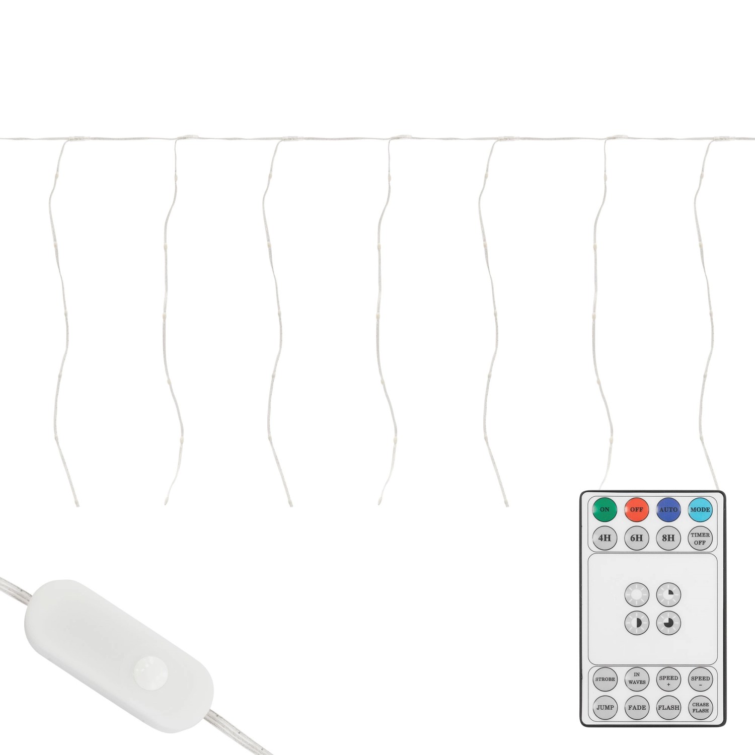 ECD Germany LED Lichterkette Lichtervorhang mit 240 LEDs Warmweiß ECD Germany LED Lichterkette Lichtervorhang mit 240 LEDs Warmweiß von ECD Germany