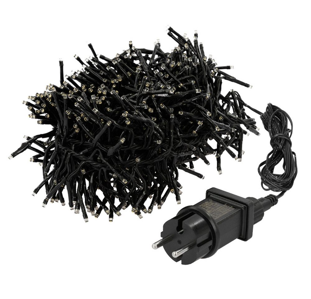 ECD Germany LED-Lichterkette Weihnachtsbeleuchtung Weihnachtslichterkette Christbaumbeleuchtung, Cluster Lichterkette 576 LEDs 4m für Innen & Außen IP44 Warmweiß ECD Germany LED-Lichterkette Weihnachtsbeleuchtung Weihnachtslichterkette Christbaumbeleuchtung, Cluster Lichterkette 576 LEDs 4m für Innen & Außen IP44 Warmweiß von ECD Germany