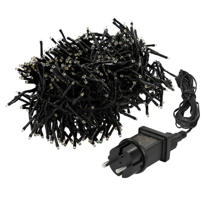 ECD Germany LED-Lichterkette Weihnachtsbeleuchtung Weihnachtslichterkette Christbaumbeleuchtung, Cluster Lichterkette 576 LEDs 4m für Innen & Außen IP44 Warmweiß ECD Germany LED-Lichterkette Weihnachtsbeleuchtung Weihnachtslichterkette Christbaumbeleuchtung, Cluster Lichterkette 576 LEDs 4m für Innen & Außen IP44 Warmweiß von ECD Germany