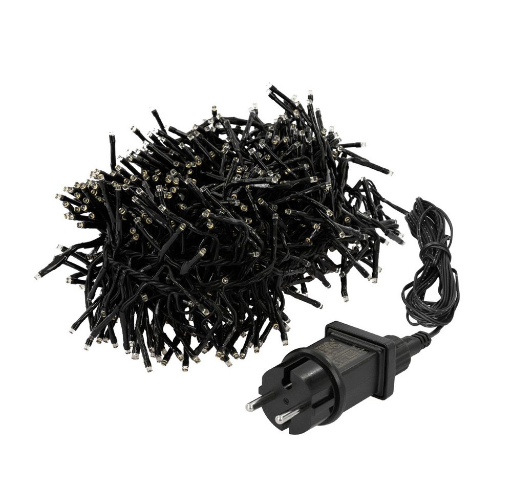 ECD Germany LED-Lichterkette Weihnachtsbeleuchtung Weihnachtslichterkette Christbaumbeleuchtung, Cluster Lichterkette 768 LEDs 5,5m für Innen & Außen IP44 Warmweiß ECD Germany LED-Lichterkette Weihnachtsbeleuchtung Weihnachtslichterkette Christbaumbeleuchtung, Cluster Lichterkette 768 LEDs 5,5m für Innen & Außen IP44 Warmweiß von ECD Germany