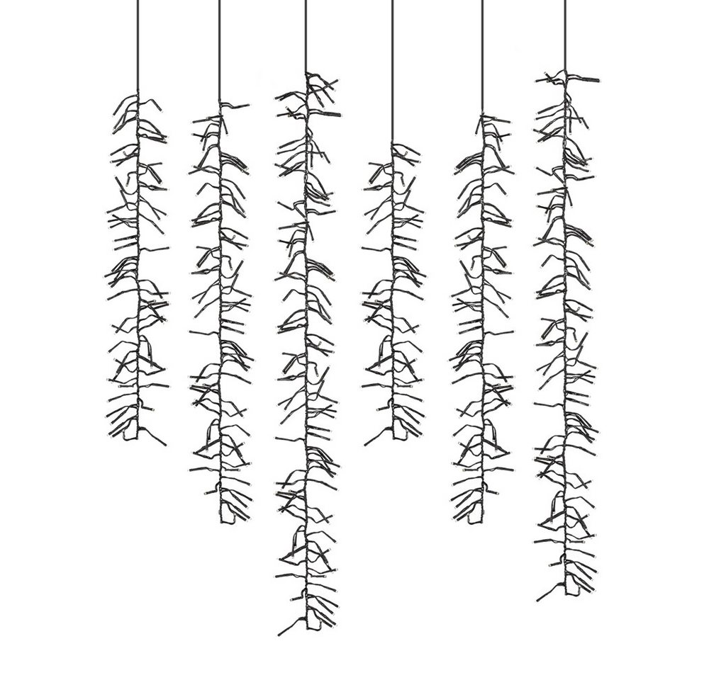 ECD Germany LED-Lichterkette Weihnachtsbeleuchtung Weihnachtslichterkette Christbaumbeleuchtung, Cluster Lichtervorhang 480 LEDs 0,6-1m für Innen & Außen IP44 Warmweiß ECD Germany LED-Lichterkette Weihnachtsbeleuchtung Weihnachtslichterkette Christbaumbeleuchtung, Cluster Lichtervorhang 480 LEDs 0,6-1m für Innen & Außen IP44 Warmweiß von ECD Germany