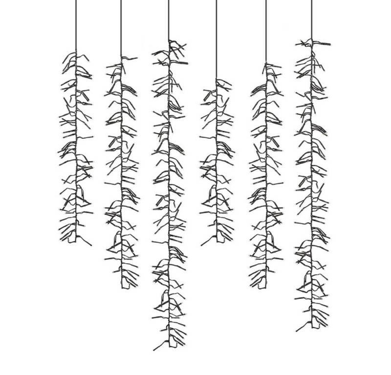 ECD Germany LED-Lichterkette Weihnachtsbeleuchtung Weihnachtslichterkette Christbaumbeleuchtung, Cluster Lichtervorhang 480 LEDs 0,6-1m für Innen & Außen IP44 Warmweiß ECD Germany LED-Lichterkette Weihnachtsbeleuchtung Weihnachtslichterkette Christbaumbeleuchtung, Cluster Lichtervorhang 480 LEDs 0,6-1m für Innen & Außen IP44 Warmweiß von ECD Germany