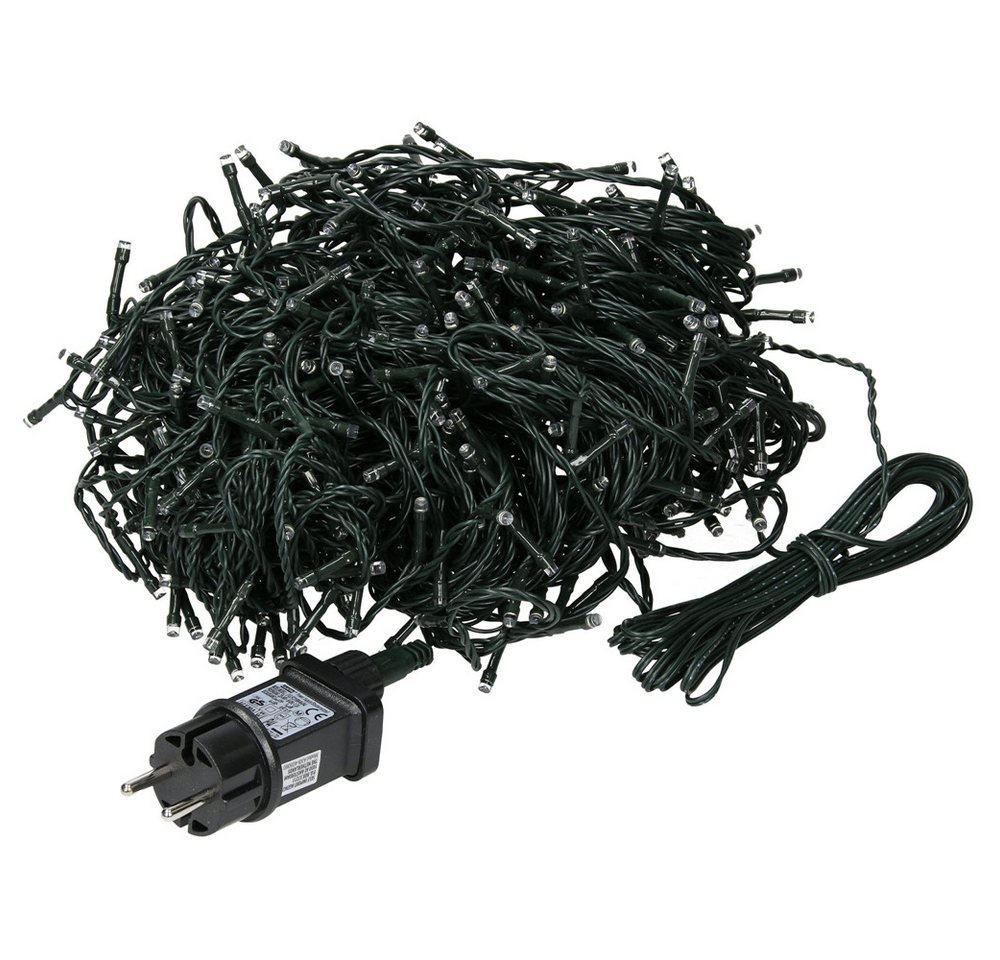 ECD Germany LED-Lichterkette Weihnachtsbeleuchtung Weihnachtslichterkette Christbaumbeleuchtung, Lichterkette 480 LEDs 36m für Innen & Außen IP44 Kaltweiß ECD Germany LED-Lichterkette Weihnachtsbeleuchtung Weihnachtslichterkette Christbaumbeleuchtung, Lichterkette 480 LEDs 36m für Innen & Außen IP44 Kaltweiß von ECD Germany