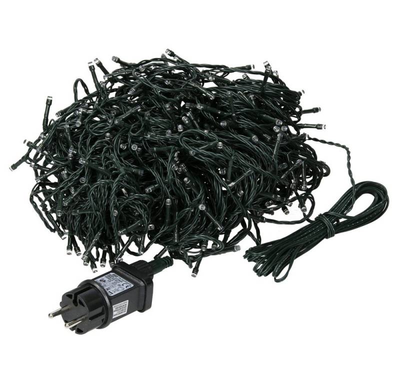 ECD Germany LED-Lichterkette Weihnachtsbeleuchtung Weihnachtslichterkette Christbaumbeleuchtung, Lichterkette 480 LEDs 36m für Innen & Außen IP44 Kaltweiß ECD Germany LED-Lichterkette Weihnachtsbeleuchtung Weihnachtslichterkette Christbaumbeleuchtung, Lichterkette 480 LEDs 36m für Innen & Außen IP44 Kaltweiß von ECD Germany