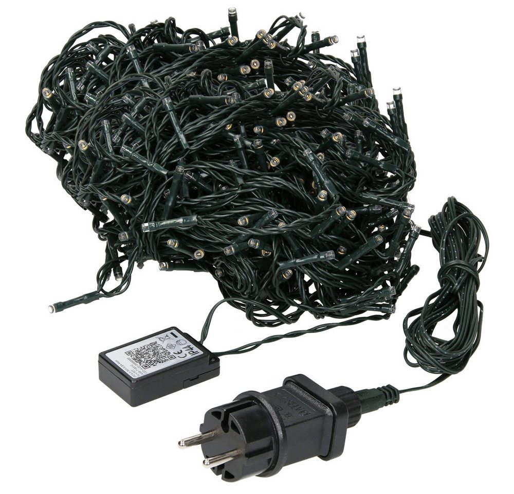 ECD Germany LED-Lichterkette Weihnachtsbeleuchtung Weihnachtslichterkette Christbaumbeleuchtung, Lichterkette 720 LEDs 54m für Innen & Außen IP44 Kaltweiß ECD Germany LED-Lichterkette Weihnachtsbeleuchtung Weihnachtslichterkette Christbaumbeleuchtung, Lichterkette 720 LEDs 54m für Innen & Außen IP44 Kaltweiß von ECD Germany