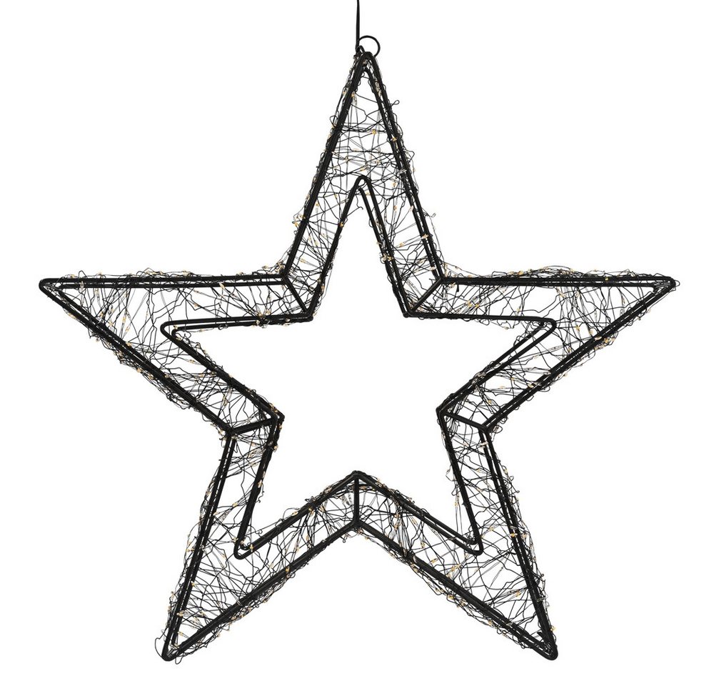 ECD Germany LED Stern Weihnachtsdeko Drahtstern Weihnachtsstern Dekostern für Weihnachten, Aufhängen Timer Leuchtstern 500 LEDs für Innen & Außen Extra-Warmweiß ECD Germany LED Stern Weihnachtsdeko Drahtstern Weihnachtsstern Dekostern für Weihnachten, Aufhängen Timer Leuchtstern 500 LEDs für Innen & Außen Extra-Warmweiß von ECD Germany