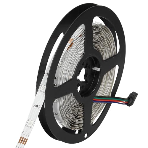 ECD Germany LED Strip 5m RGB 3528 SMD, 60 LEDs/m, 300 LEDs, 1500 lm/m, Farbwechsel, Selbstklebend, LED Stripe Streifen Ersatzleiste Leiste Lichterkette Lichtleiste Lichtband Licht Band Beleuchtung ECD Germany LED Strip 5m RGB 3528 SMD, 60 LEDs/m, 300 LEDs, 1500 lm/m, Farbwechsel, Selbstklebend, LED Stripe Streifen Ersatzleiste Leiste Lichterkette Lichtleiste Lichtband Licht Band Beleuchtung von ECD Germany