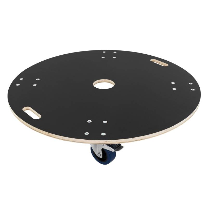 ECD Germany Transportroller Rund 87x14,5 cm Rollbrett mit Siebdruckplatte 800kg ECD Germany Transportroller Rund 87x14,5 cm Rollbrett mit Siebdruckplatte 800kg von ECD Germany