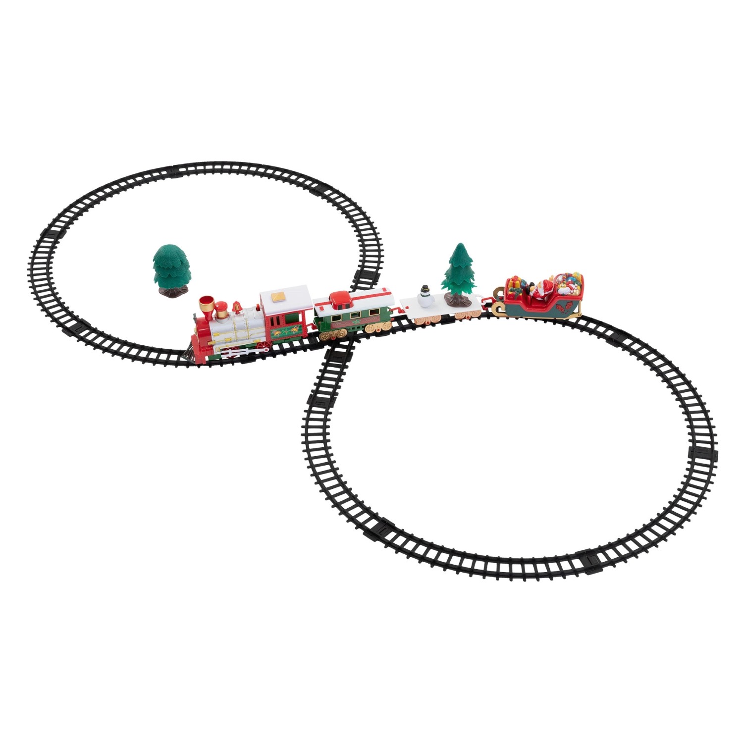 ECD Germany Weihnachtszug Set 22 Teile Batteriebetrieben Licht & Sound ECD Germany Weihnachtszug Set 22 Teile Batteriebetrieben Licht & Sound von ECD Germany