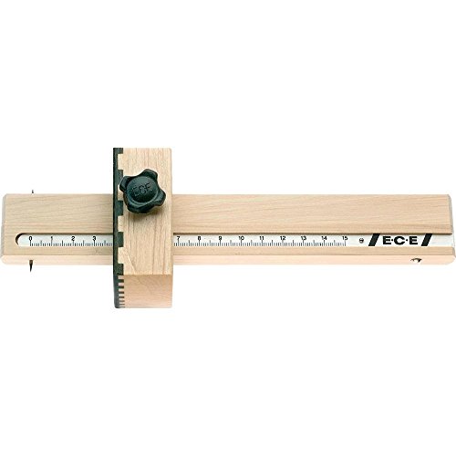 E. C. EMMERICH GMBH + CO. KG 217P Streichmaß 0-150mm Pockholzauflage ECE von ECE