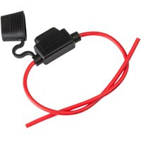 Ecence - 1x kfz Sicherungshalter Flachsicherung max.30A 14AWG pkw Sicherung hifi von ECENCE