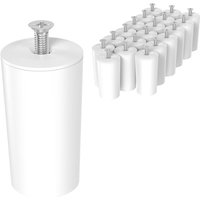 20x Rolladen Anschlag Weiss Stopper Rollladen Puffer Endpunkt 40mm von ECENCE