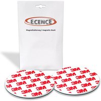 2x Magnethalterung 70mm für Rauchmelder Feuermelder Magnet-Befestigung von ECENCE
