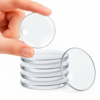 6x Türpuffer Türstopper selbstklebend Transparent 50mm Gummi-Anschlag-Puffer 6x Türpuffer Türstopper selbstklebend Transparent 50mm Gummi-Anschlag-Puffer von ECENCE