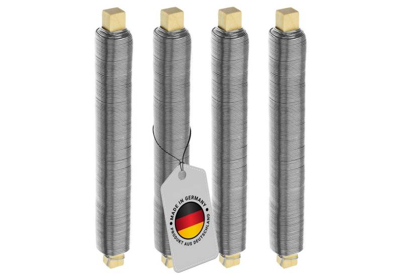 ECENCE Bindedraht Bindedraht verzinkt Blumendraht Wickeldraht 35m von ECENCE