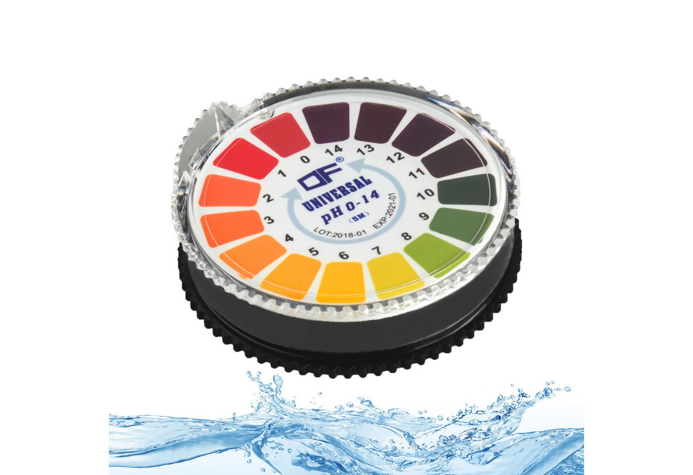 ECENCE Pool-Wassertest 1x PH-Wert Teststreifen Indikator Lackmus Säure ECENCE Pool-Wassertest 1x PH-Wert Teststreifen Indikator Lackmus Säure von ECENCE