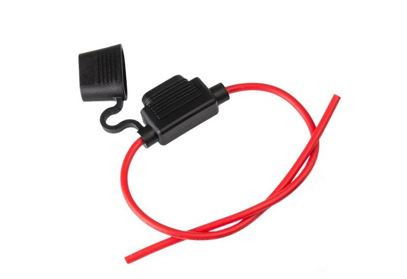 ECENCE Sicherungshalter 1x KFZ Sicherungs-Halter Flachsicherung max.30A, (1-St) von ECENCE