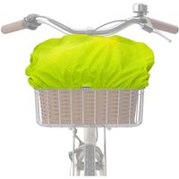 1x Fahrradkorb Regenschutz Gelb Korb-Abdeckung Überzug wasserabweisend von ECENCE
