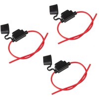 Ecence - 3x kfz Sicherungshalter Flachsicherung max.30A 14AWG pkw Sicherung hifi Ecence - 3x kfz Sicherungshalter Flachsicherung max.30A 14AWG pkw Sicherung hifi von ECENCE