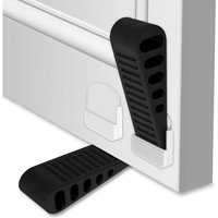 Türkeil Set 2 Stück - Premium TPR Türstopper mit selbstklebendem Halter Türkeil Set 2 Stück - Premium TPR Türstopper mit selbstklebendem Halter von ECENCE