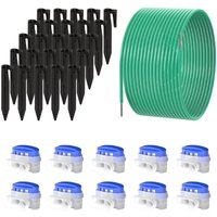 Zubehör Reparatur-Set Mähroboter 10m Begrenzungskabel + 10x Verbinder+ 25x von ECENCE