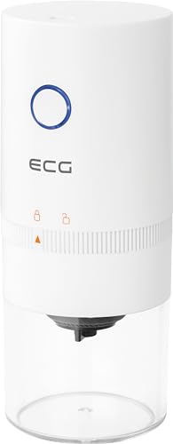 ECG KM 150 Minimo White, Kaffeemühle, USB-C, Weiss von ECG