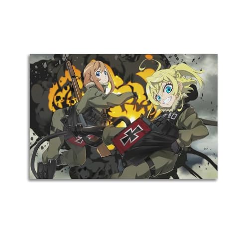 ECGDFWAZ Anime-Poster, Leinwand-Poster, Wandkunst, Wohnzimmer, Schlafzimmer, Dekoration, Poster, 30 x 45 cm, ungerahmt von ECGDFWAZ