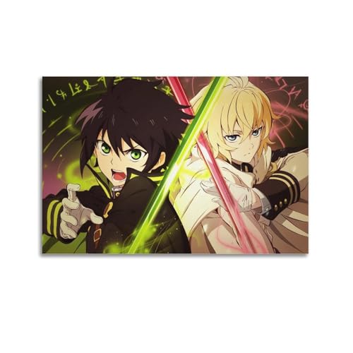 ECGDFWAZ Anime-Poster "Seraph of The End", Leinwandposter, Wandkunst, Dekoration, Wohnzimmer, Schlafzimmer, Dekoration, Poster, 40 x 60 cm, ungerahmter Stil ECGDFWAZ Anime-Poster "Seraph of The End", Leinwandposter, Wandkunst, Dekoration, Wohnzimmer, Schlafzimmer, Dekoration, Poster, 40 x 60 cm, ungerahmter Stil von ECGDFWAZ