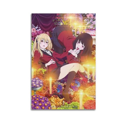 ECGDFWAZ Kakegurui 2 Anime-Poster auf Leinwand, Wandkunst, Dekoration, Wohnzimmer, Schlafzimmer, Dekoration, Poster, 40 x 60 cm, ungerahmter Stil ECGDFWAZ Kakegurui 2 Anime-Poster auf Leinwand, Wandkunst, Dekoration, Wohnzimmer, Schlafzimmer, Dekoration, Poster, 40 x 60 cm, ungerahmter Stil von ECGDFWAZ