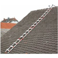 Aluminium-Dachleiter 8.00 m (4x2,00m) - Mit Haken - HIM4538/250/800 von ECHELLE DIRECT