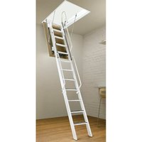 Echelle Direct - Klappbare Leiter aus Stahl - 2.65 bis 3.00m -Trichter 180x70cm - ACI-TRE300/180-70 von ECHELLE DIRECT