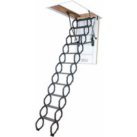 Echelle Direct - Scherenleiter - Raumhöhe 2,80m -Deckenöffnung 70x80cm - LST7080-280 von ECHELLE DIRECT