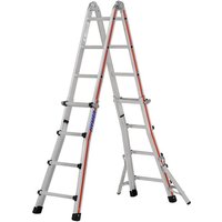 Echelle Direct - Teleskopleiter 4x6 Stäbe - maximale Arbeitshöhe 5.20m - 814224 Echelle Direct - Teleskopleiter 4x6 Stäbe - maximale Arbeitshöhe 5.20m - 814224 von ECHELLE DIRECT