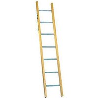 Leiter aus Holz-Alu 9 Sprossen - Länge 2.50m - MS1250 von ECHELLE DIRECT