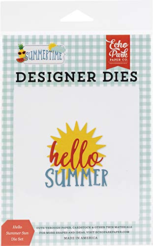 ECHO PARK PAPER COMPANY SUM209042 SOMMERTIME Sun, Hallo Sommer Sonne, Sommer, Einheitsgröße von Echo Park Paper
