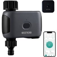 Echos - Bewässerungscomputer mit wlan und Gateway Alexa, Google Assistant WiFi Bewässerungssystem Garten Zeitschaltuhr Bewässerungstimer von ECHOS