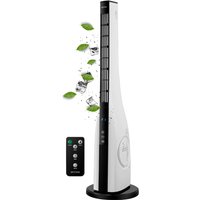 Turmventilator Ventilator sehr leise LED-Display Oszillierend 3 Stufen 15h Timer Fernbedienung Tower-Ventilator - Echos von ECHOS